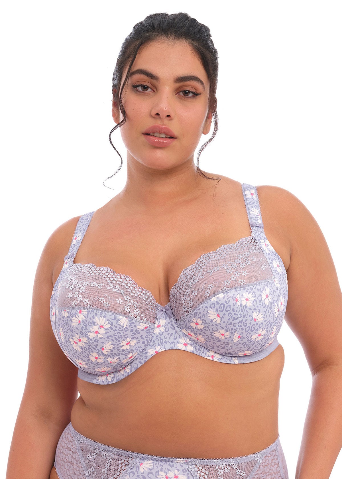 Lucie Underwire Plunge Bra EL4490 ALN - Aleutian