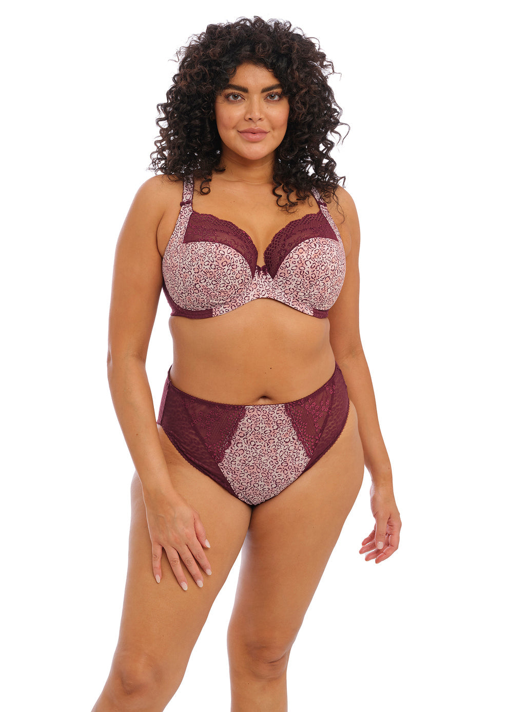 Lucie Underwire Plunge Bra EL4490 WIG - Wild Thing