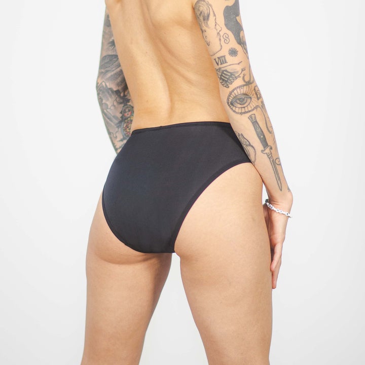 The Margo Leakproof Period Bikini Panty - Heavy Flow (45ml) - Black