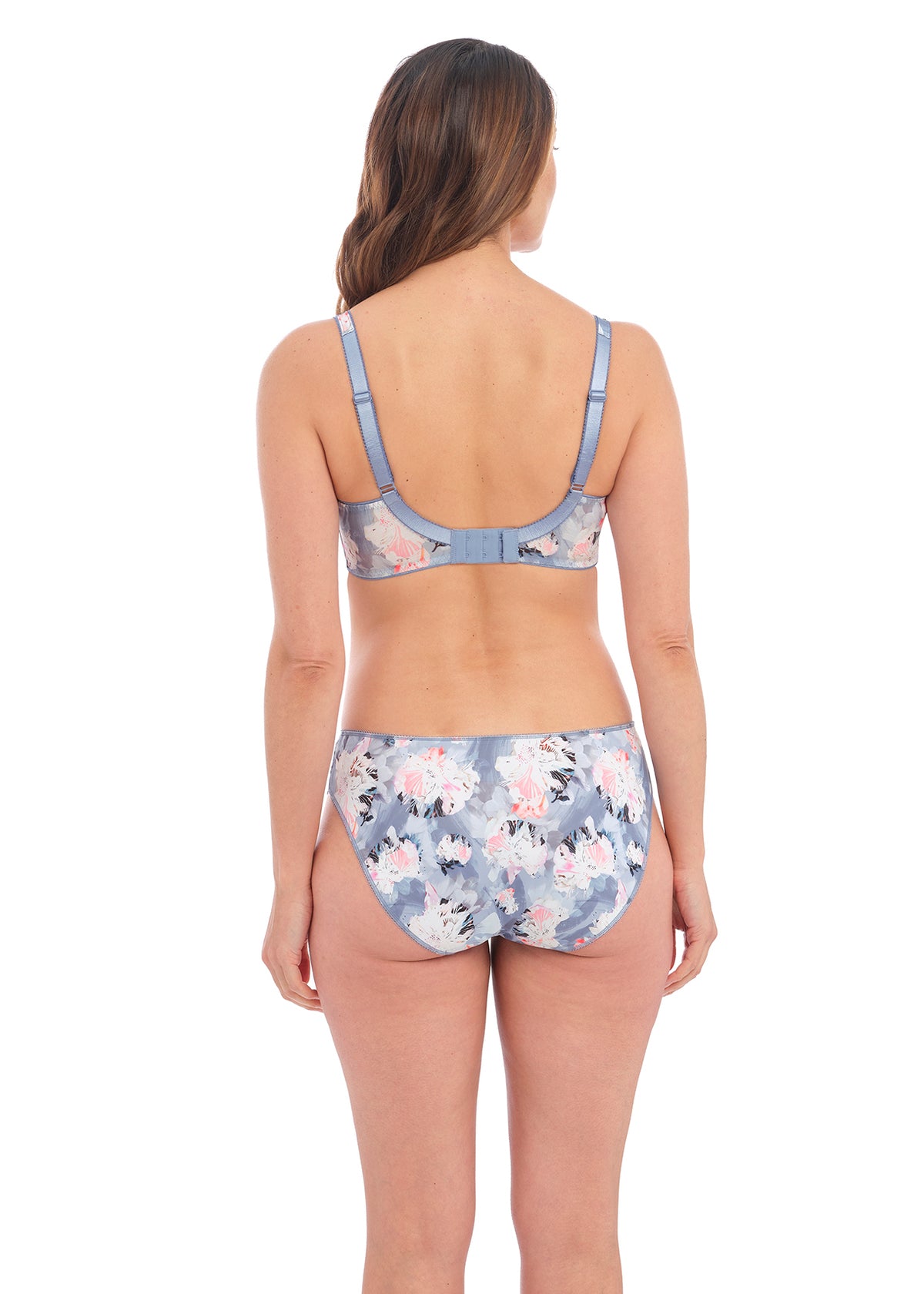 Corryn Side Support Bra FL100201 - Smokey Blue