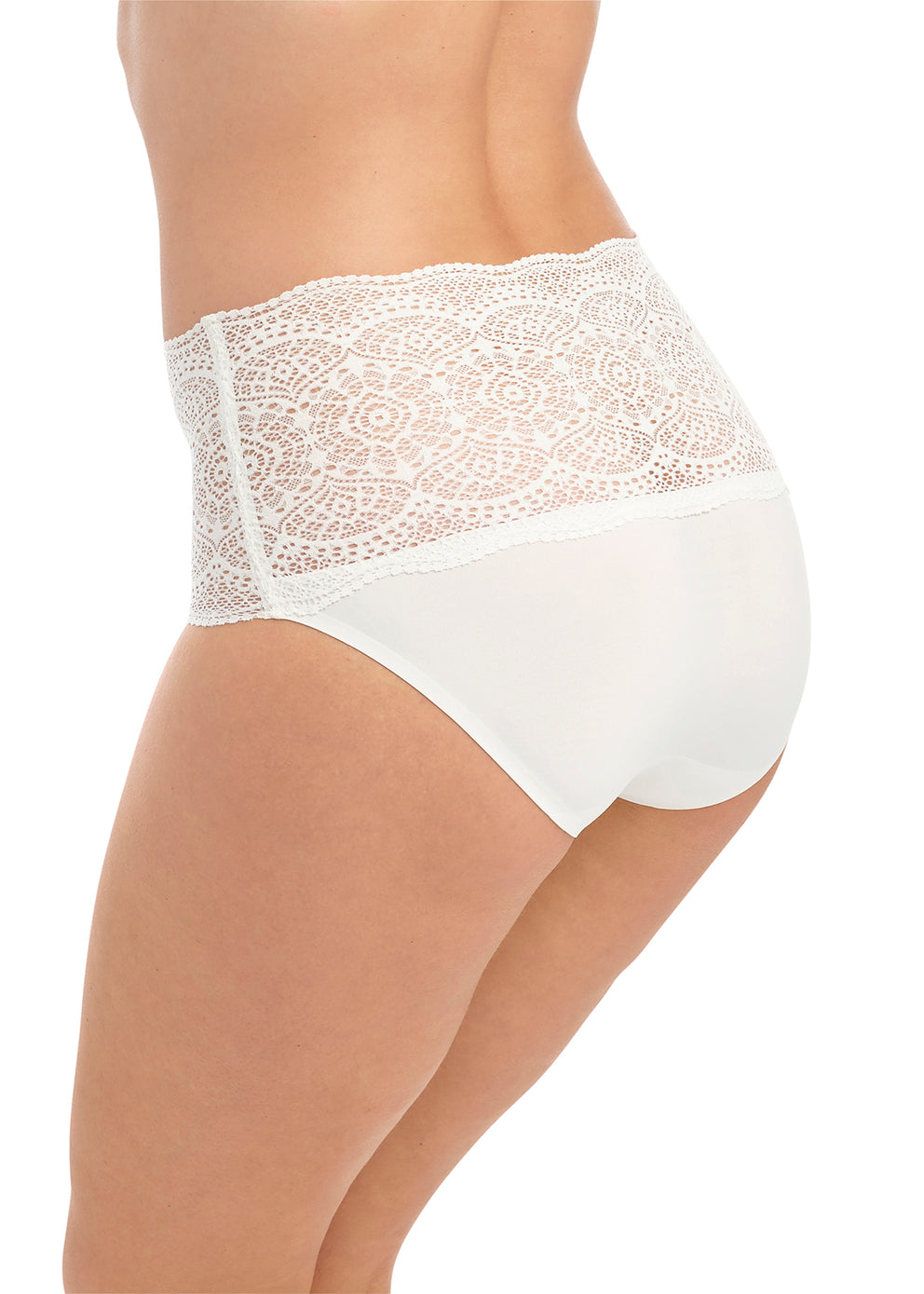 Lace Ease Invisible Stretch Full Brief FL2330 IVY - Ivory – Purple