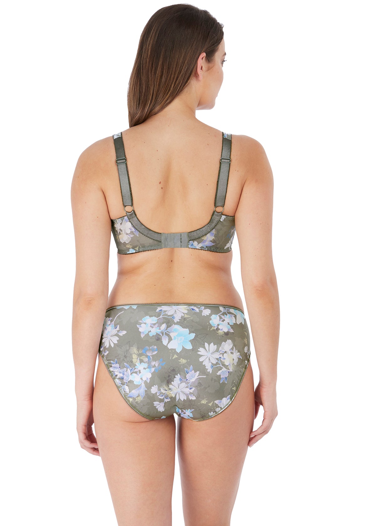 Emmie Side Support Bra - Evergreen