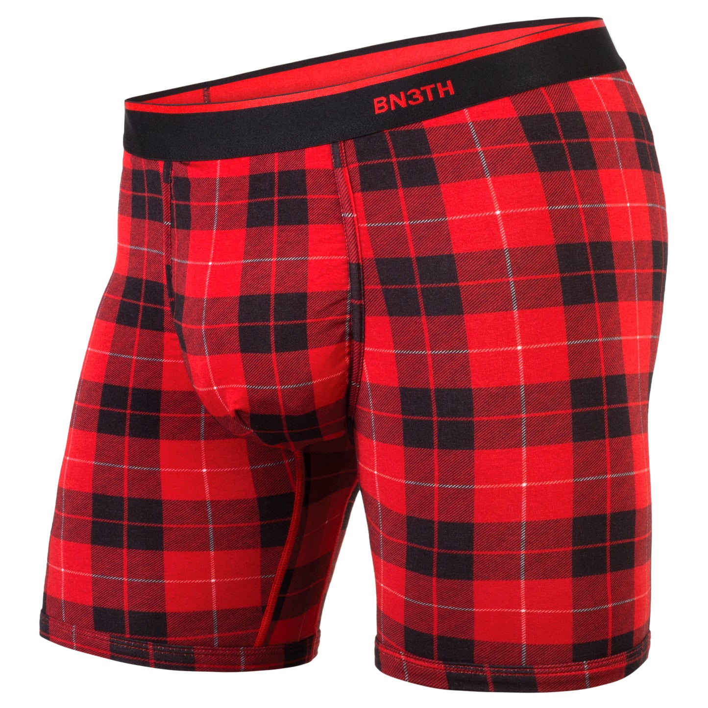 BN3TH Classic 6.5" Boxer Brief 409 - Fireside Plaid Red