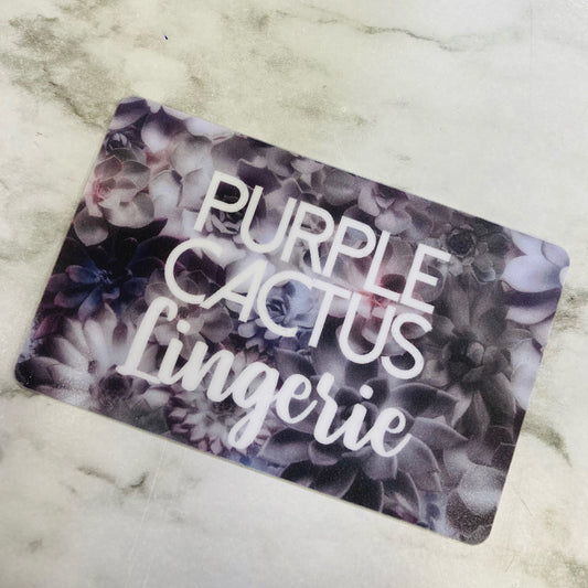 Gift cards – Purple Cactus Lingerie
