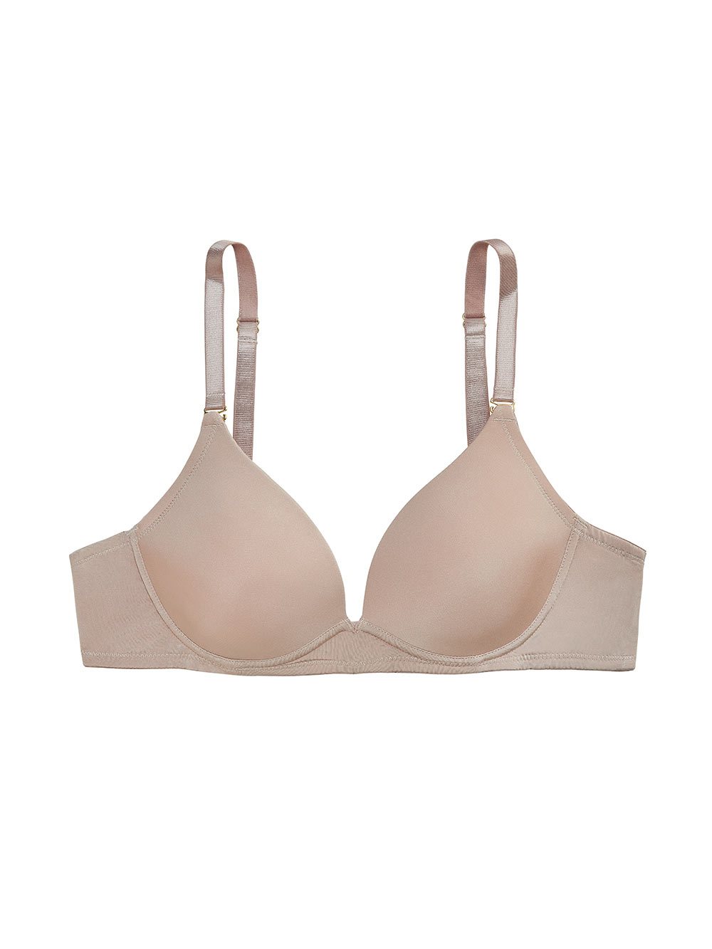 Lenna Petite Demi-cup T-shirt Bra C008 - Warm Taupe