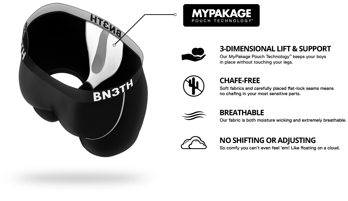 BN3TH Entourage 6.5" Boxer Briefs - Lucas Paint