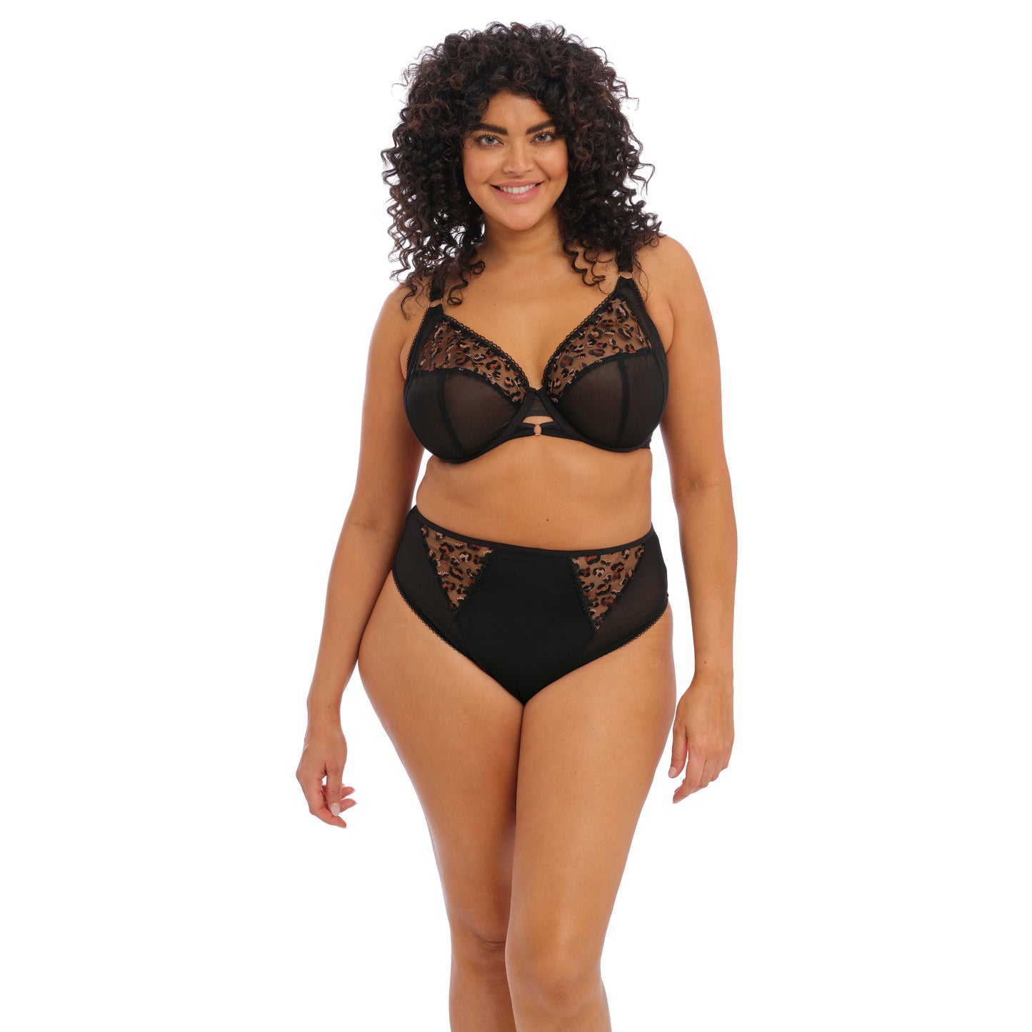 Namrah Bandless Plunge Bra EL301335 BLK - Black