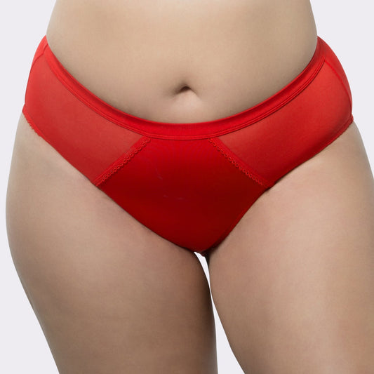 Micro Dressy French Cut Panty 306 - Racing Red
