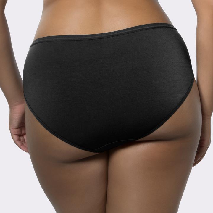 Cozy Hipster Panty 504 - Black