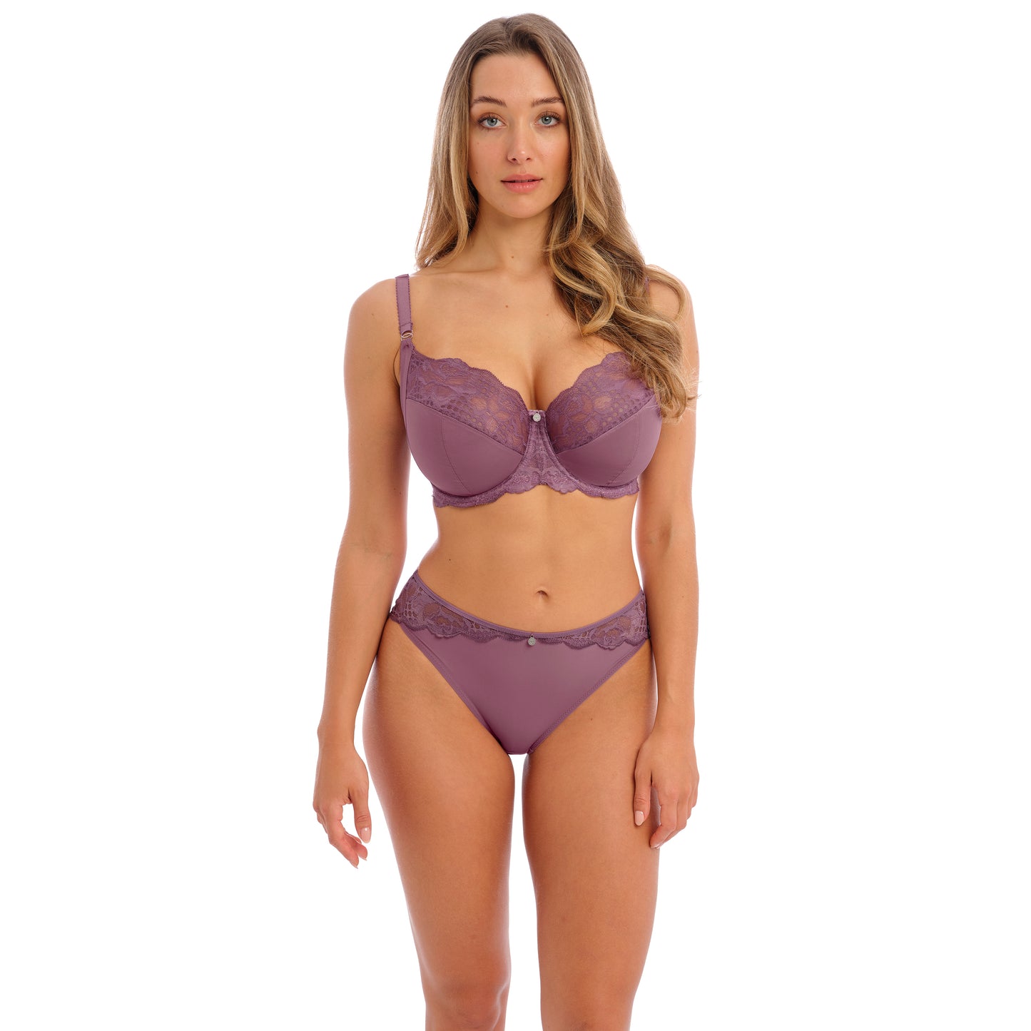 Reflect Side Support Bra FL101801 HER - Heather – Purple Cactus