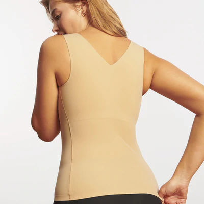 Defy Wireless Smoothing Camisole - Sand