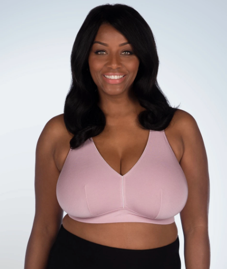 5070 Greta Wireless Crossback Bralette - Pale Violet