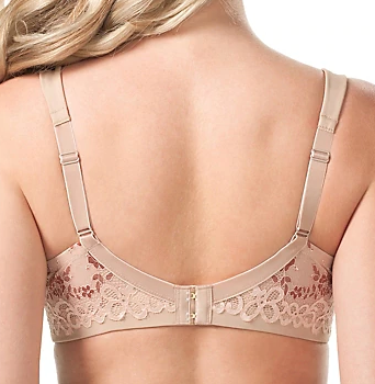padded lace bra with no underwiring and elasticated underband