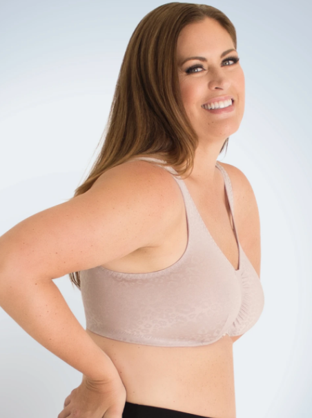 Lena - Front Close Sleep, Leisure or Nursing Bra 5420 - Warm Sand