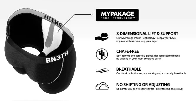 BN3TH Entourage 6.5" Boxer Briefs - Bananas-Multi – Purple Cactus Lingerie