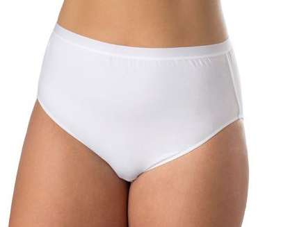 4001 Essentials Cotton Full Cut Brief 4001 010 - White
