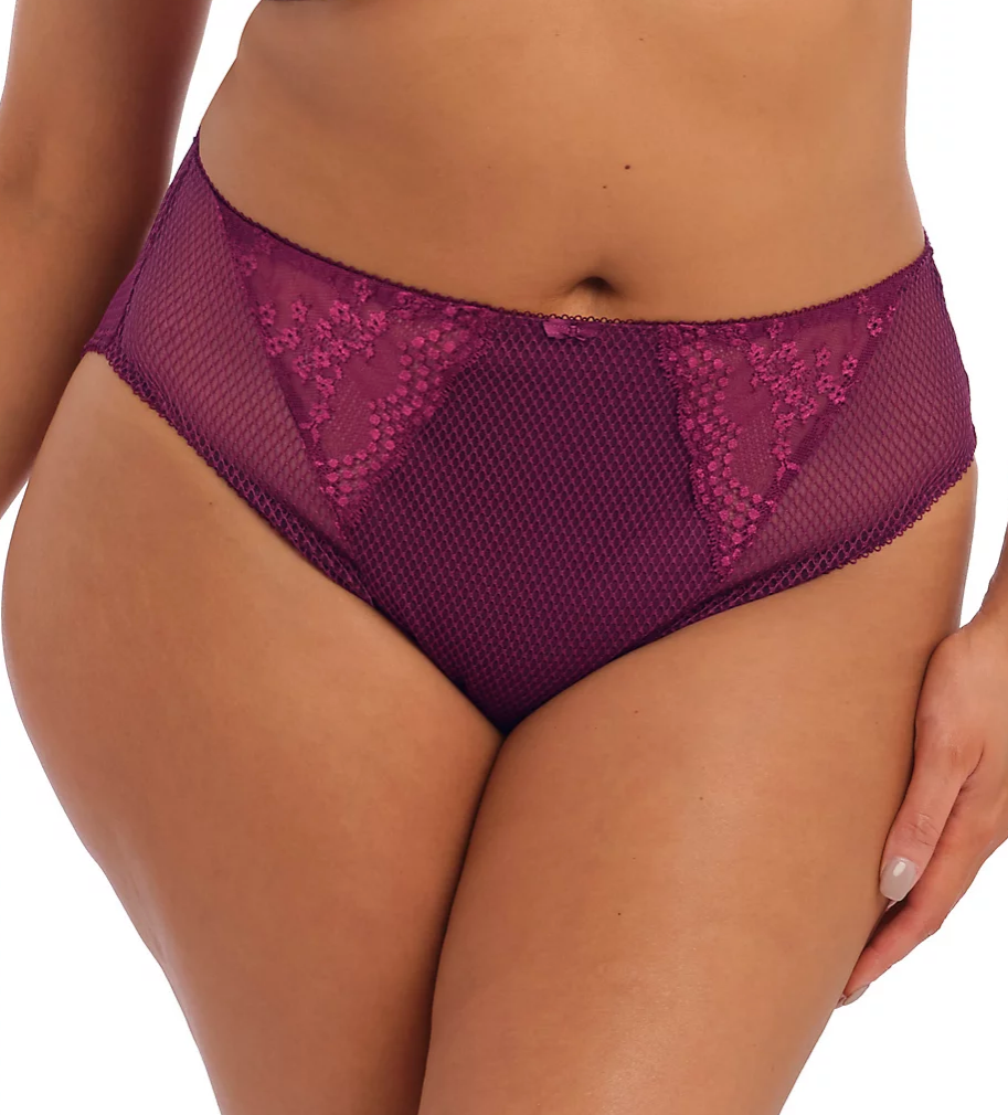 Charley High Leg Brief EL4386 - Deep Fuchsia