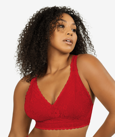 Love Chemise and Heart Bralette 10947 - Lipstick Red/Pink – Purple Cactus  Lingerie