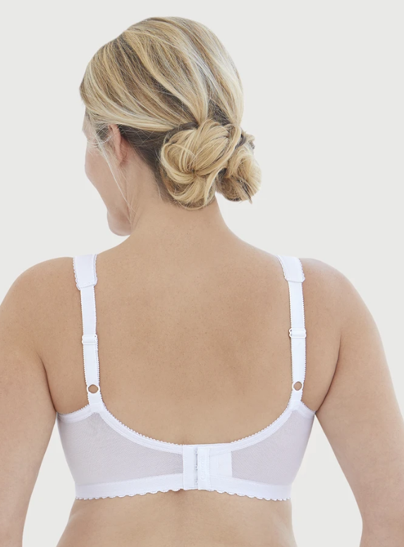 1000 MagicLift Full Figure Support Wireless Soft Cup Bra - White