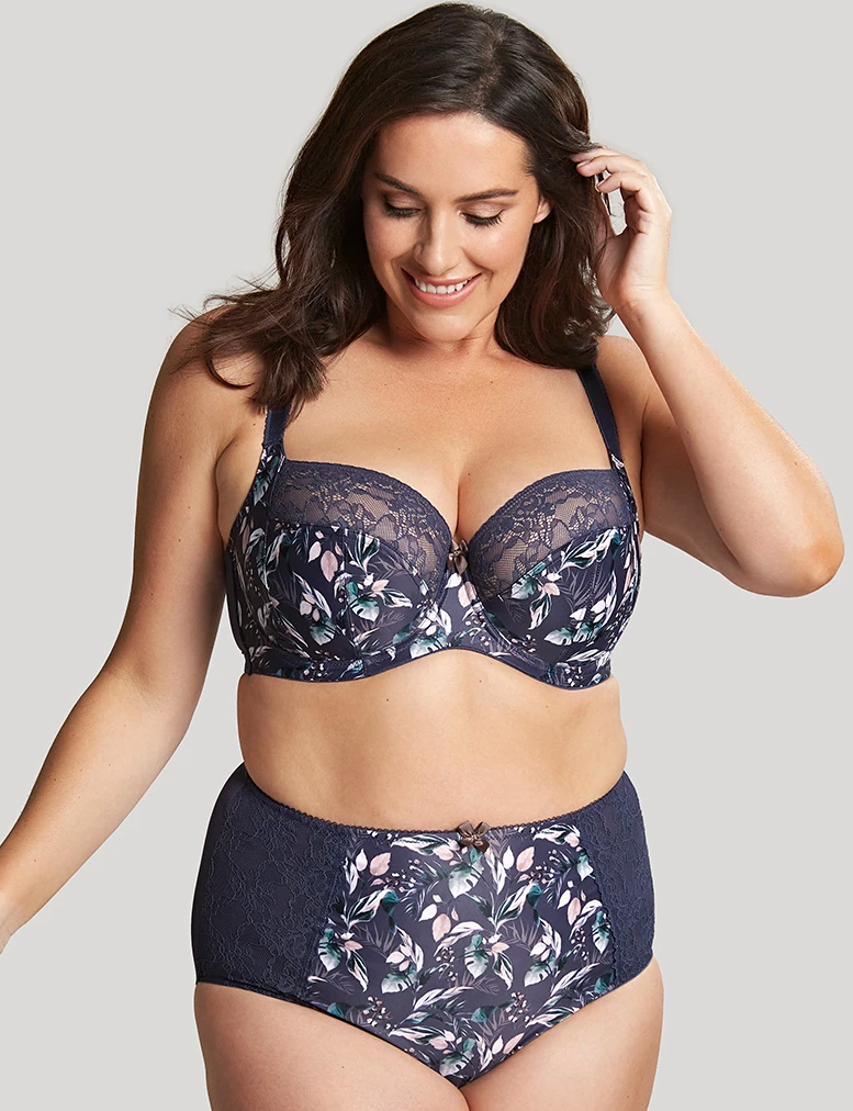 Chi Chi Balconette Bra 7695 - Autumn Floral