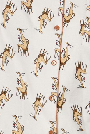 100% Cotton Flannel Pyjamas 15175 - Reindeer