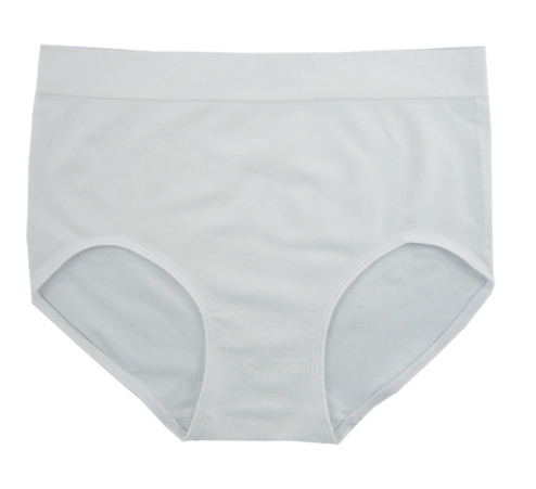 Seamless Microfibre Brief 843 - White