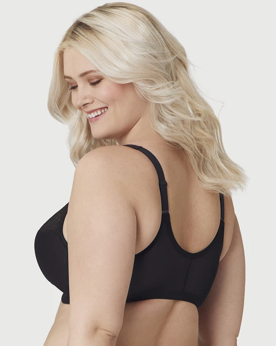 1210 MagicLift Natural Shape Front-Close Bra - Black