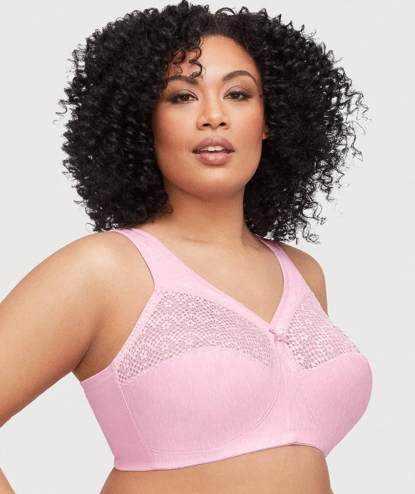 1064 MagicLift Moisture Control Wireless Bra PHE - Pink Heather