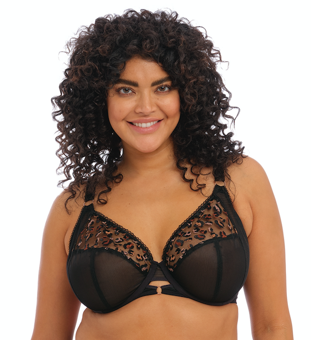 Namrah Bandless Plunge Bra EL301335 BLK - Black