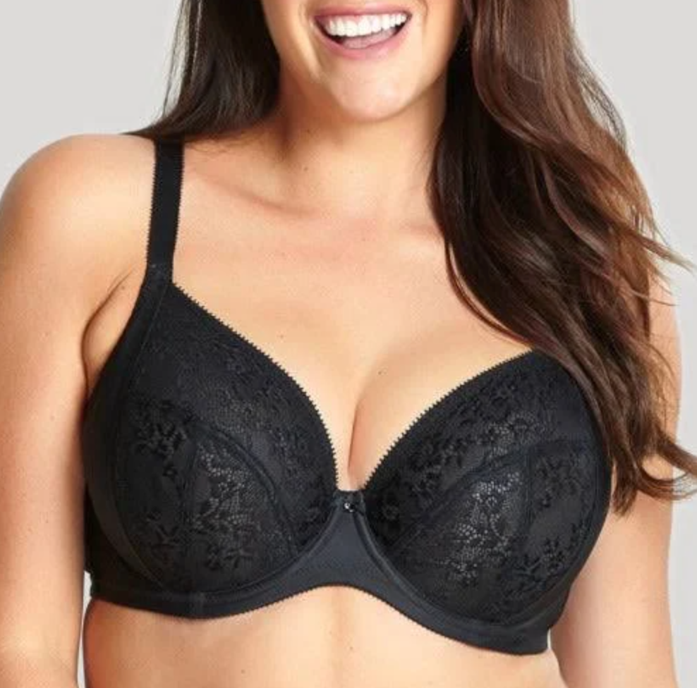 Roxie Plunge Bra 9586 - Black