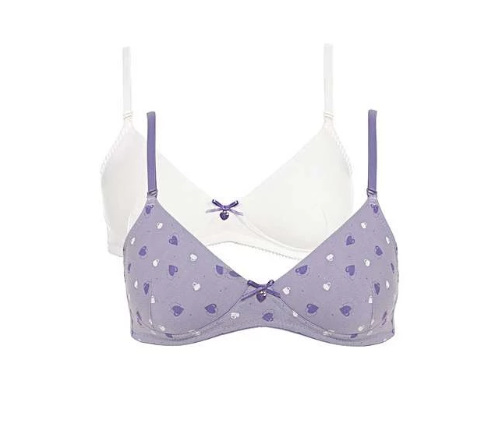 Buy Tweens Padded Non Wired Full Coverage T-Shirt Bra - Magenta at Rs.374  online