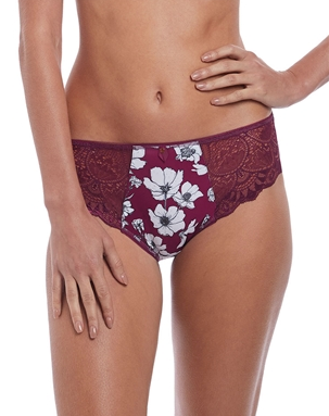 Olivia Brief - Black Cherry