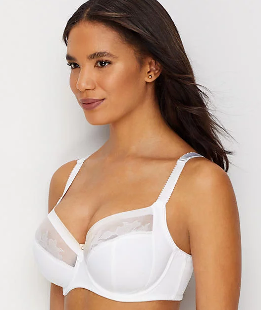 QT Intimates Lace Underwired Bra with No Padding 5554Q 