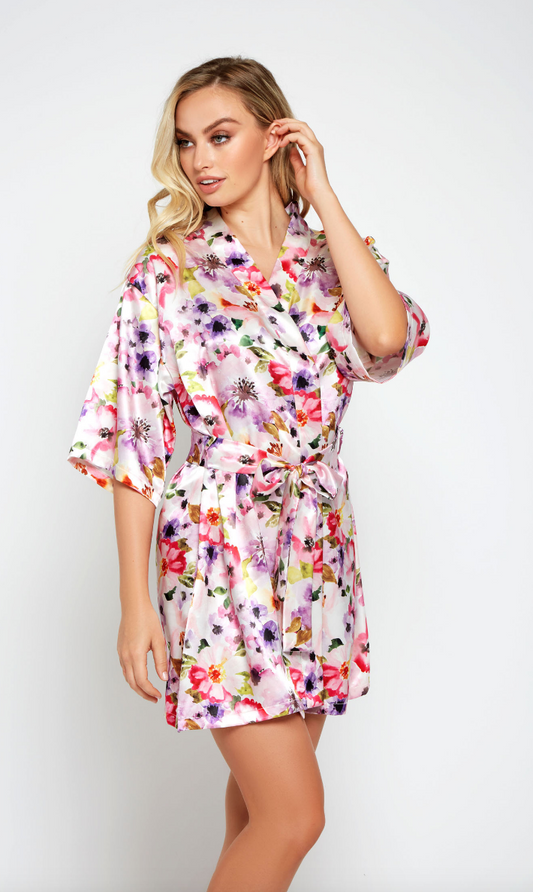 Eleanor Robe 7913 - Pink Floral