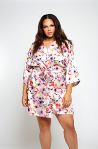 Eleanor Robe 7913 - Pink Floral