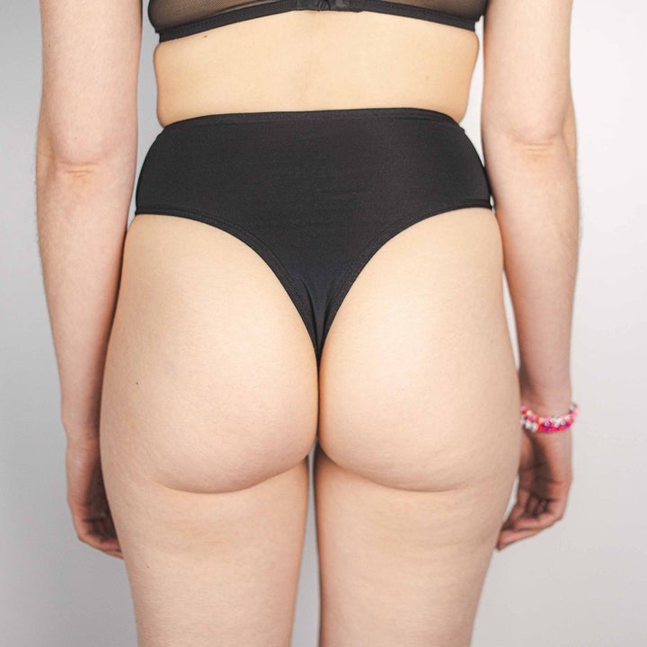 The Toni Leakproof Period Thong - Light Flow (15ml) - Black
