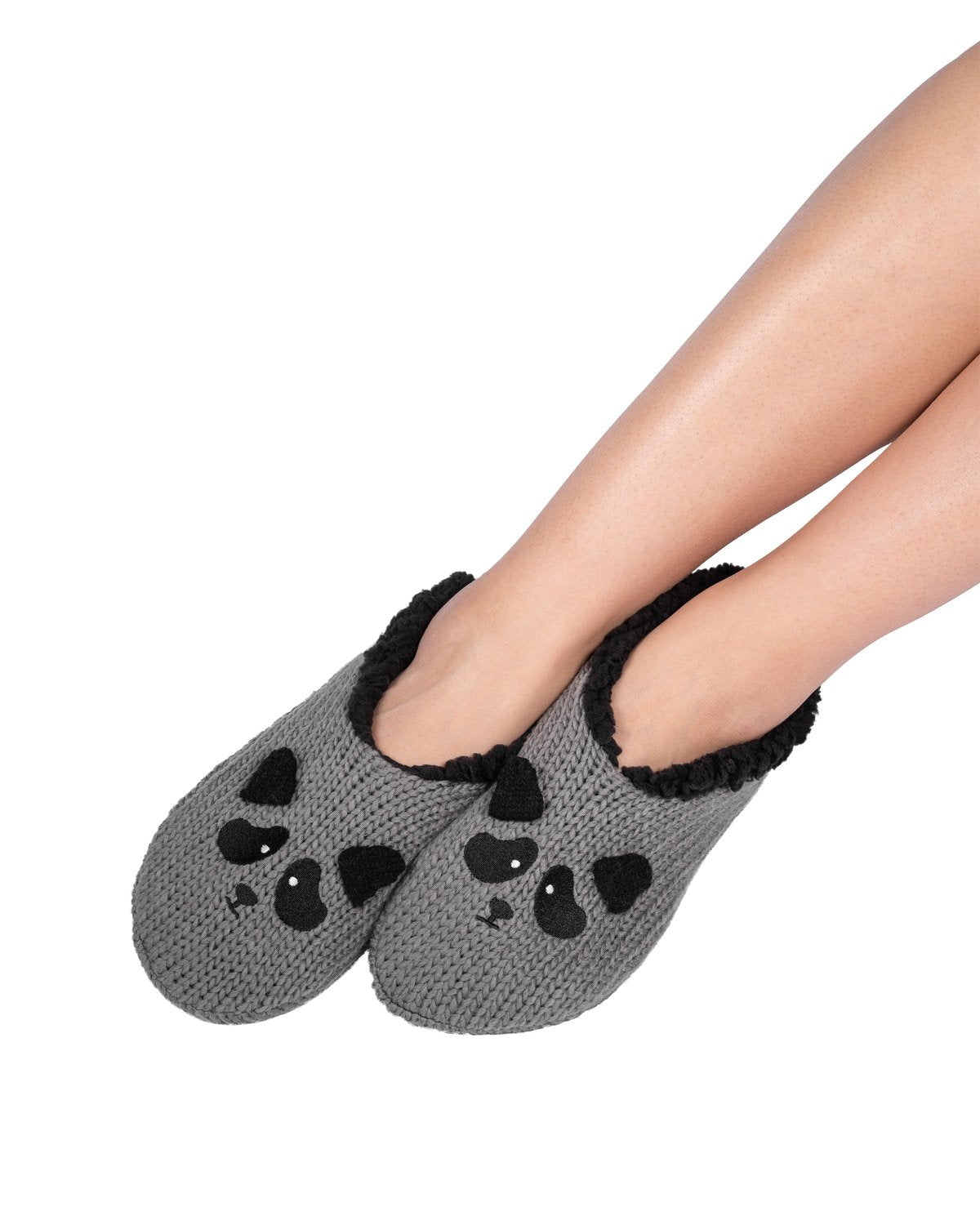Coffee Shoppe Critter Ankle Slippers - Raccoon