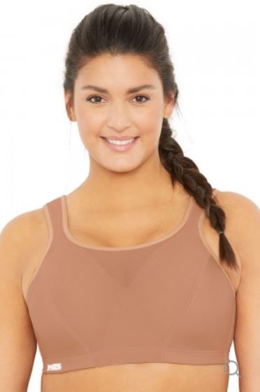 9160 Max Out High Support Underwire Sport Bra - Cappuccino