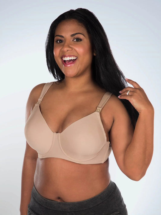 Leading Lady The Marlene - Silky Front-closure Comfort Bra In