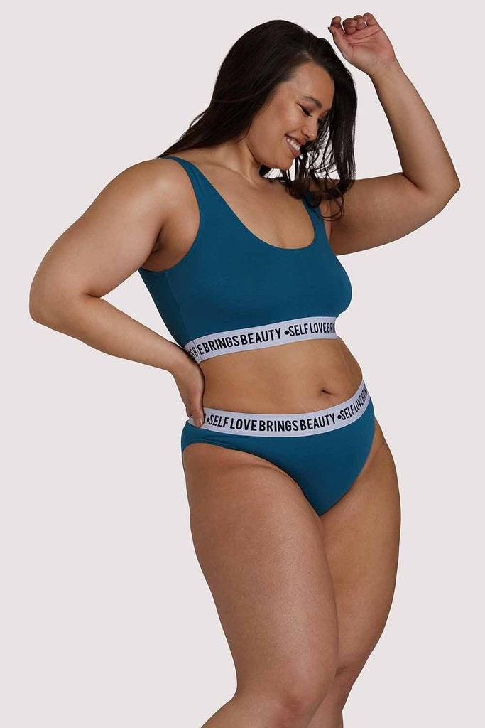 Self Love Bralette PPFH034T - Teal