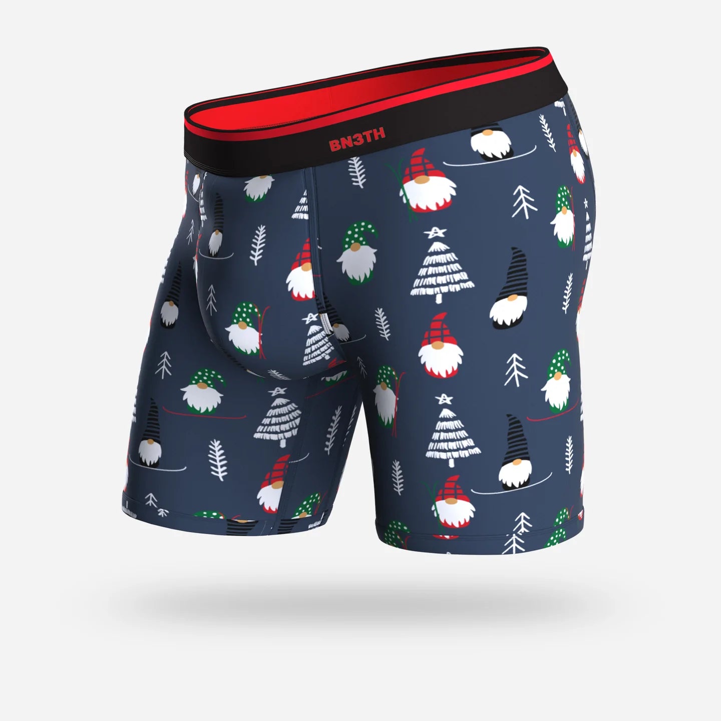 BN3TH 6.5" Classic Boxer Brief - Gnome for the Holidays - Navy