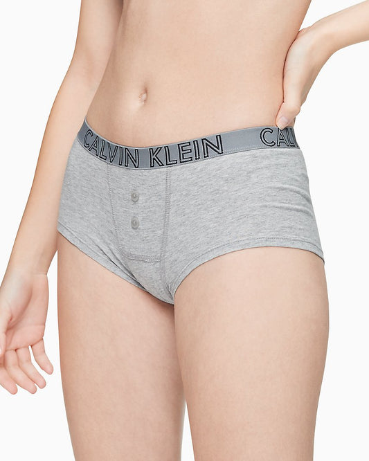 Calvin Klein Women`s High Waisted Briefs 3 Pack (Small,  Lilac(qp2803-530)/G_str) at  Women's Clothing store