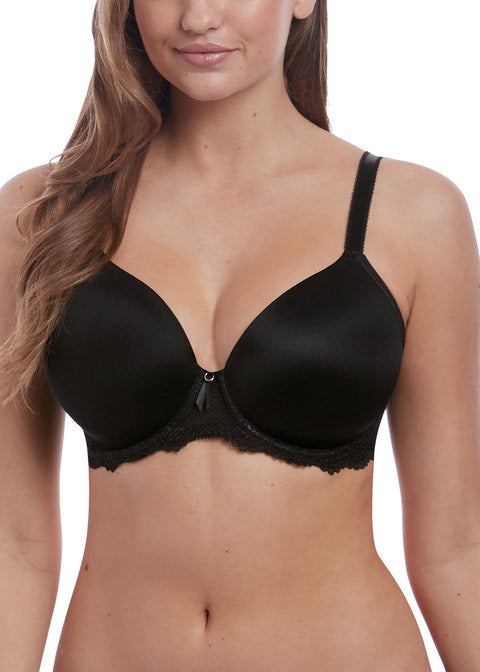 Expression Underwire Demi Plunge Moulded Bra AA5490 - Black