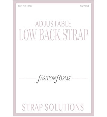 Adjustable Low Back Strap 4105 - 2 hooks - Black