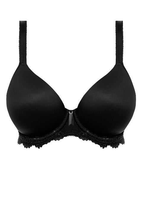 Expression Underwire Demi Plunge Moulded Bra AA5490 - Black