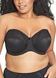 Adelaide (X) Multiway Strapless - Black