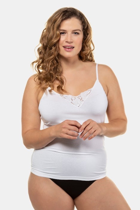 Women's Cotton Plus Size Camisole Tank Top
