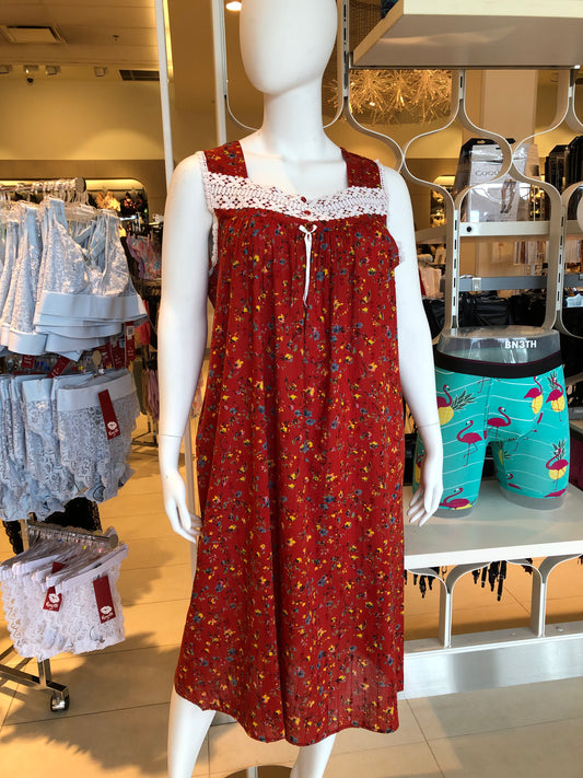 Cotton gown online cheap