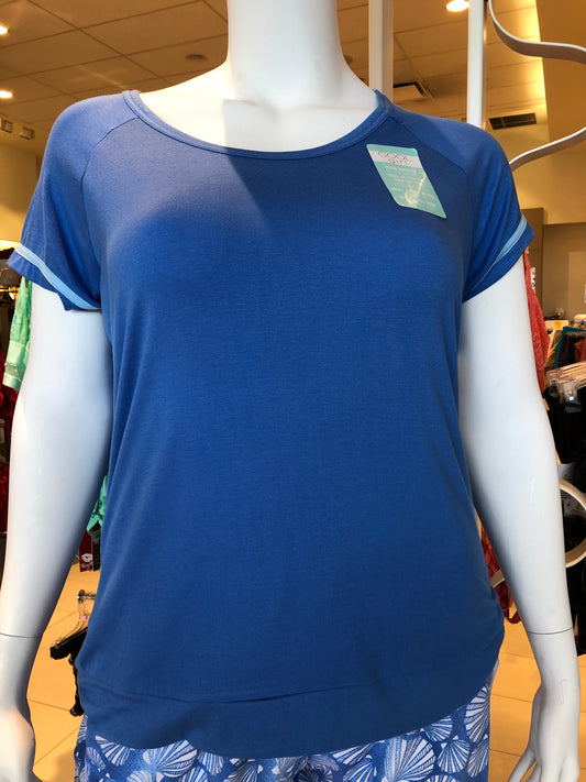 Key Biscayne Short Sleeve T-shirt C221101 448 - Blue
