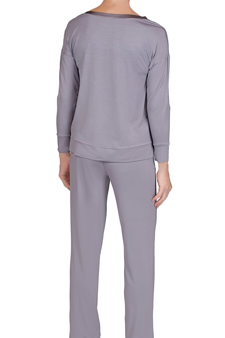 Madison Bamboo Knit Pyjamas 58976 - Iris Grey